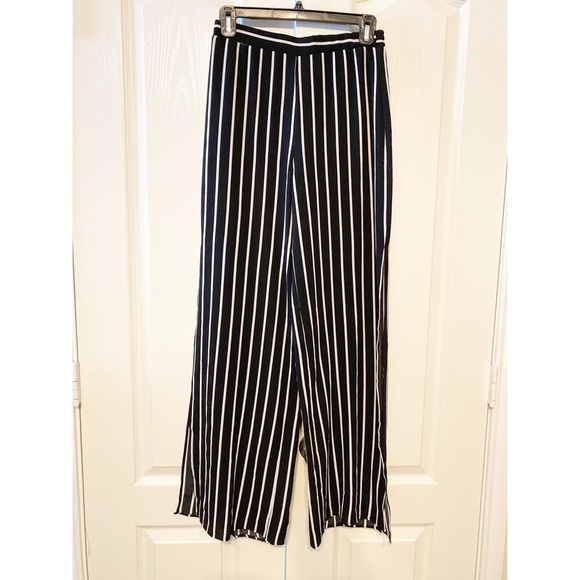Necessary Objects striped elastic waist pants S - Picture 1 of 12